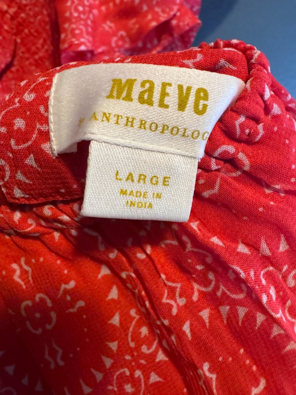 Maeve for Anthropologie Open-Back Smoked Mini Dress - Picture 5 of 5